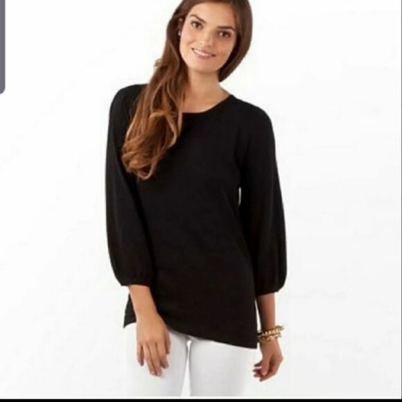 Lilly Pulitzer Rachel black sweater size XS - Picture 1 of 6